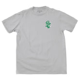 Baseline - Jazz Tee (Grey Melange/Green & White)
