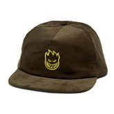 Spitfire - Big Head Adjustable Snapback (Brown/Gold)