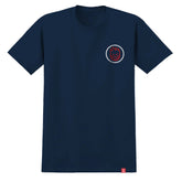 Spitfire - Classic Swirl Tee (Navy/Red/White)