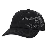 Butter Goods - Scorpion 6 Panel Cap (Black)