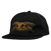 Anti Hero - Basic Eagle Snapback (Black/Brown)