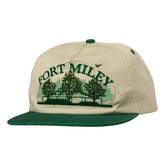 Real - Fort Miley Adjustable Snapback (Off White/Green)