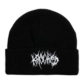 Krooked - Necro Script Beanie (Black)