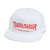 Thrasher - Thrash & Destroy Snapback (White)