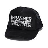 Thrasher - Destruction Trucker Hat (Black)