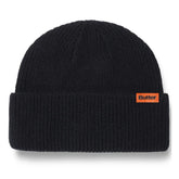 Butter Goods - Tall Wharfie Beanie (Black)