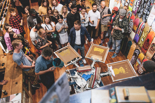 RVCA x Baseline - DIY Screen Printing Event