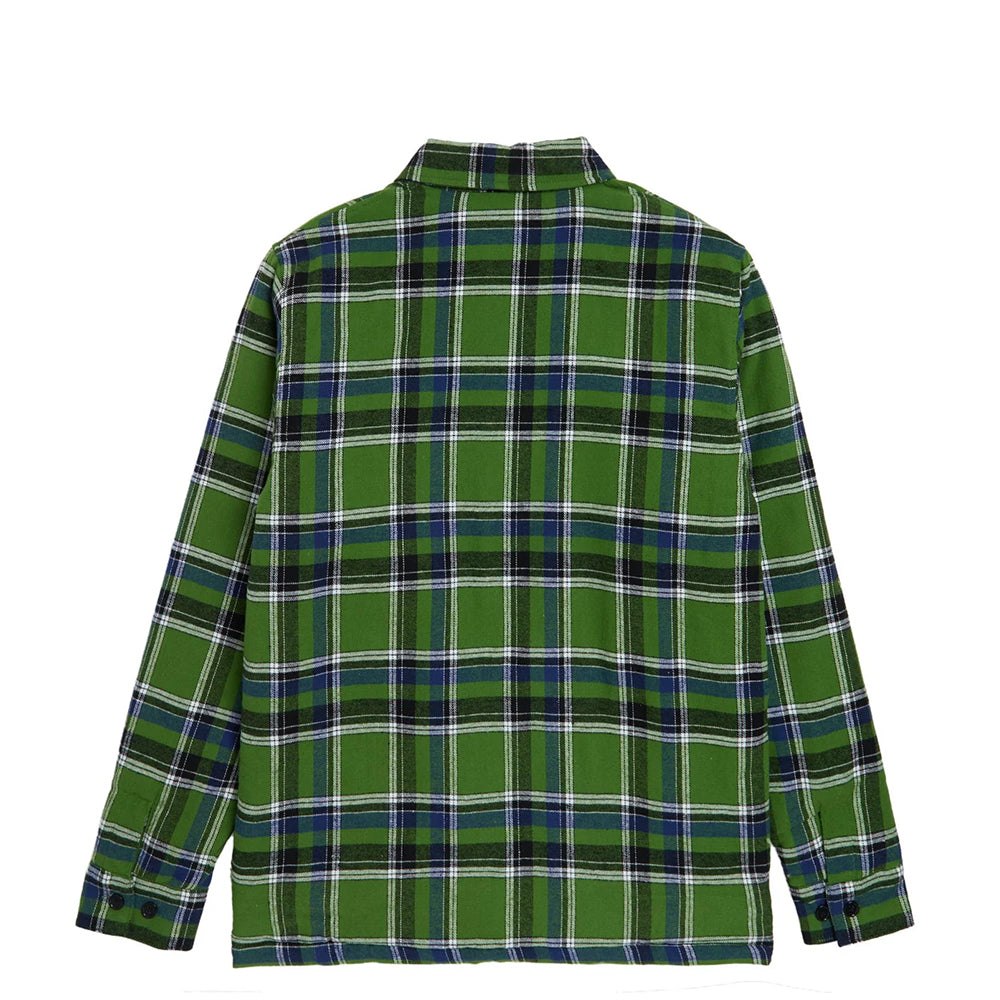Anti Hero - Classic Eagle Flannel (Green/Blue) – baselineskateshop