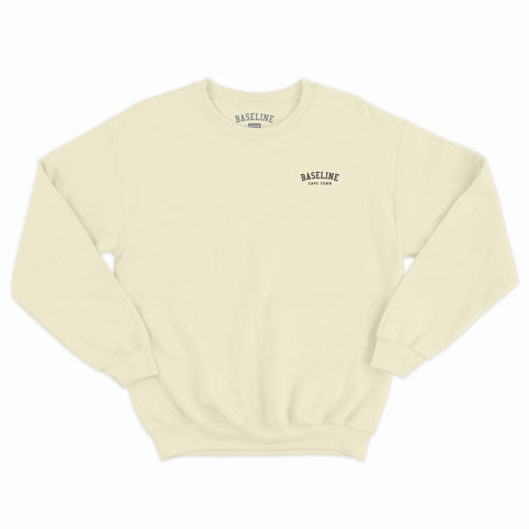 Baseline - Arch Logo Crewneck (Winter White/Black)