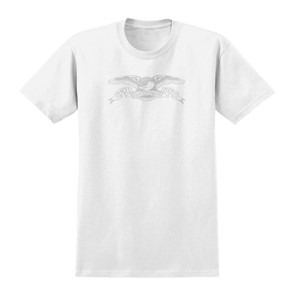 Anti Hero - Basic Eagle Premium Tee (White/Grey)