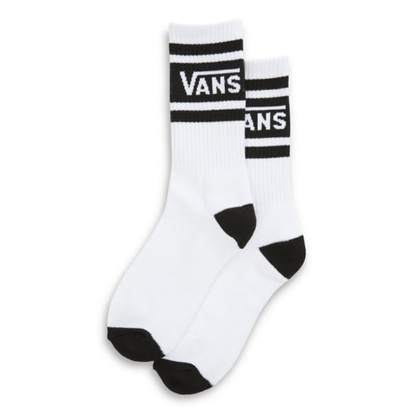 Vans - Drop V Crew Sock (White/Black)
