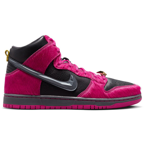 Nike SB - Run The Jewels Dunk High Pro Qs (Active Pink/Black/Metallic Gold)