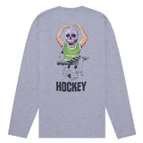 Hockey - Skull Kid Ls Tee (Athletic Heather Grey)