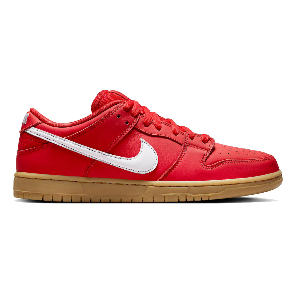 Nike SB - Dunk Low Pro (University Red/White/Gum) â baselineskateshop
