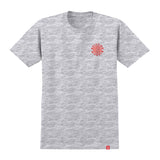 Spitfire - Classic 87 Swirl Tee (Ash/Red)