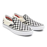 Vans - Skate Slip On (Checkerboard) (Black/Off White)