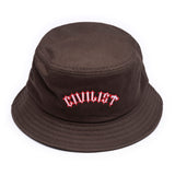 Civilist - Spike Bucket Hat (Brown)