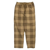 Vans - Baggy Range Tapered Elastic Waist Plaid Pants (Dirt/Demitasse)